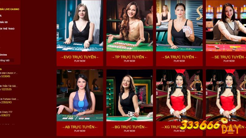 333666 Casino  Sở hữu nhiều tựa game cá cược hấp dẫn và thú vị